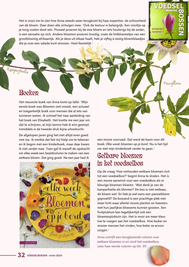 Artikel lente '24: Interview Anna Koster