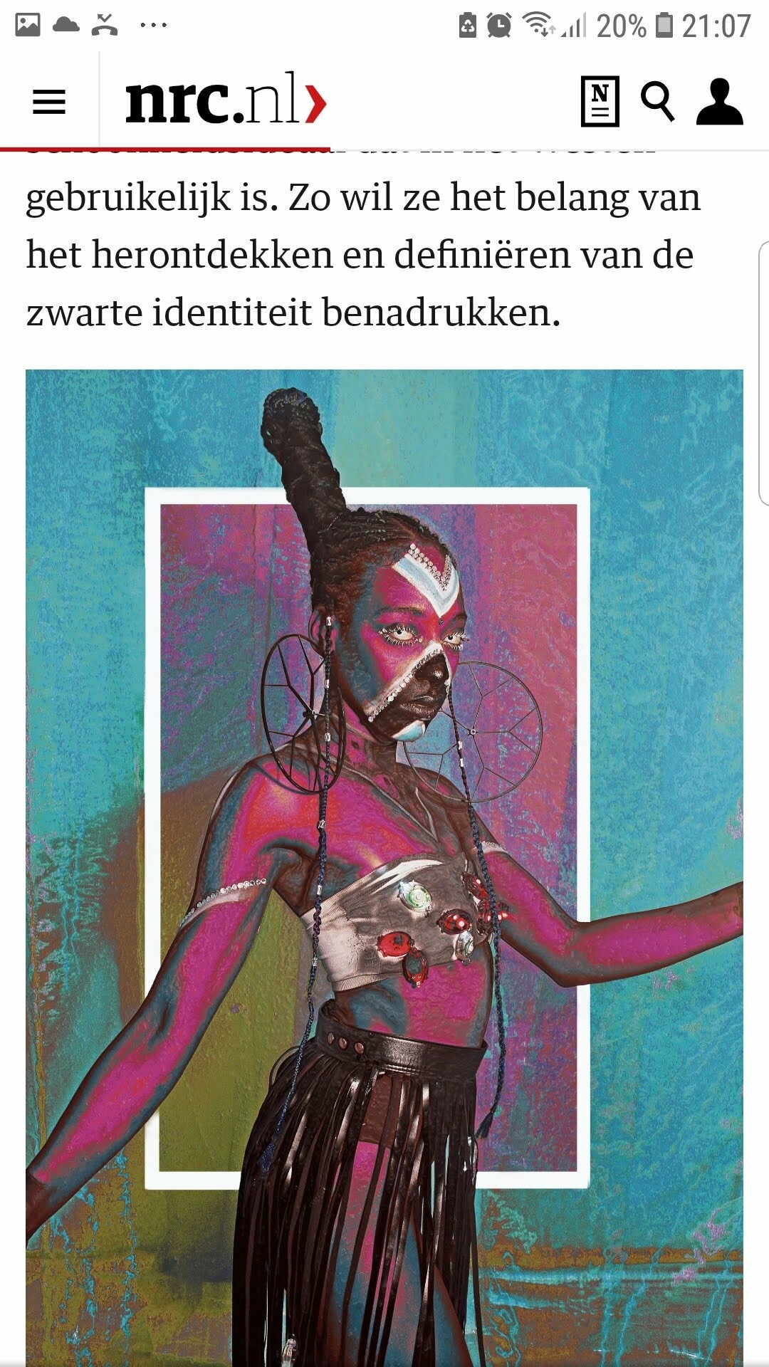 Featured in het NRC (2020)