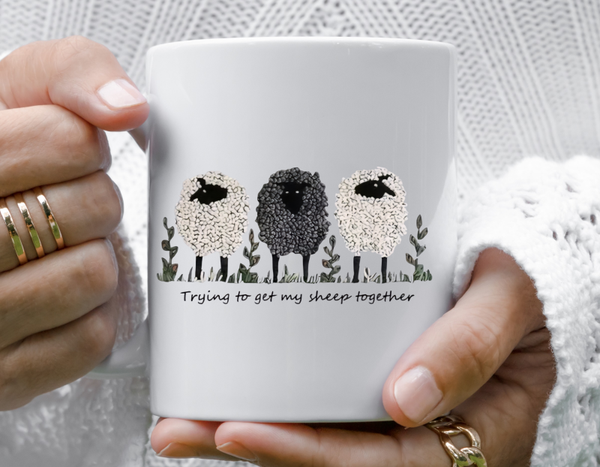 Sheep mug 11oz