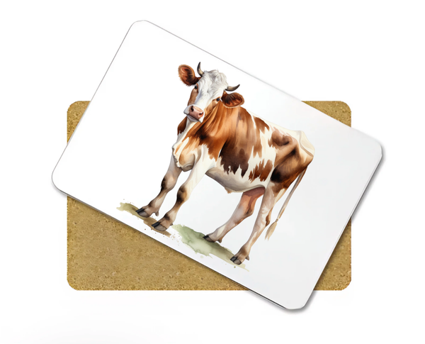Cow place mats x 2