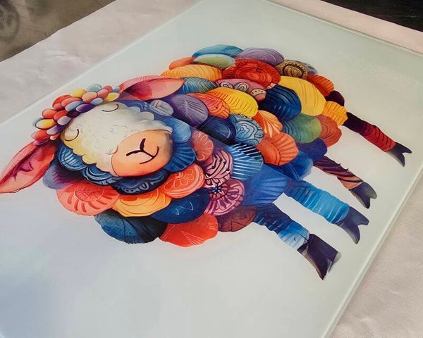 Sheep chopping board