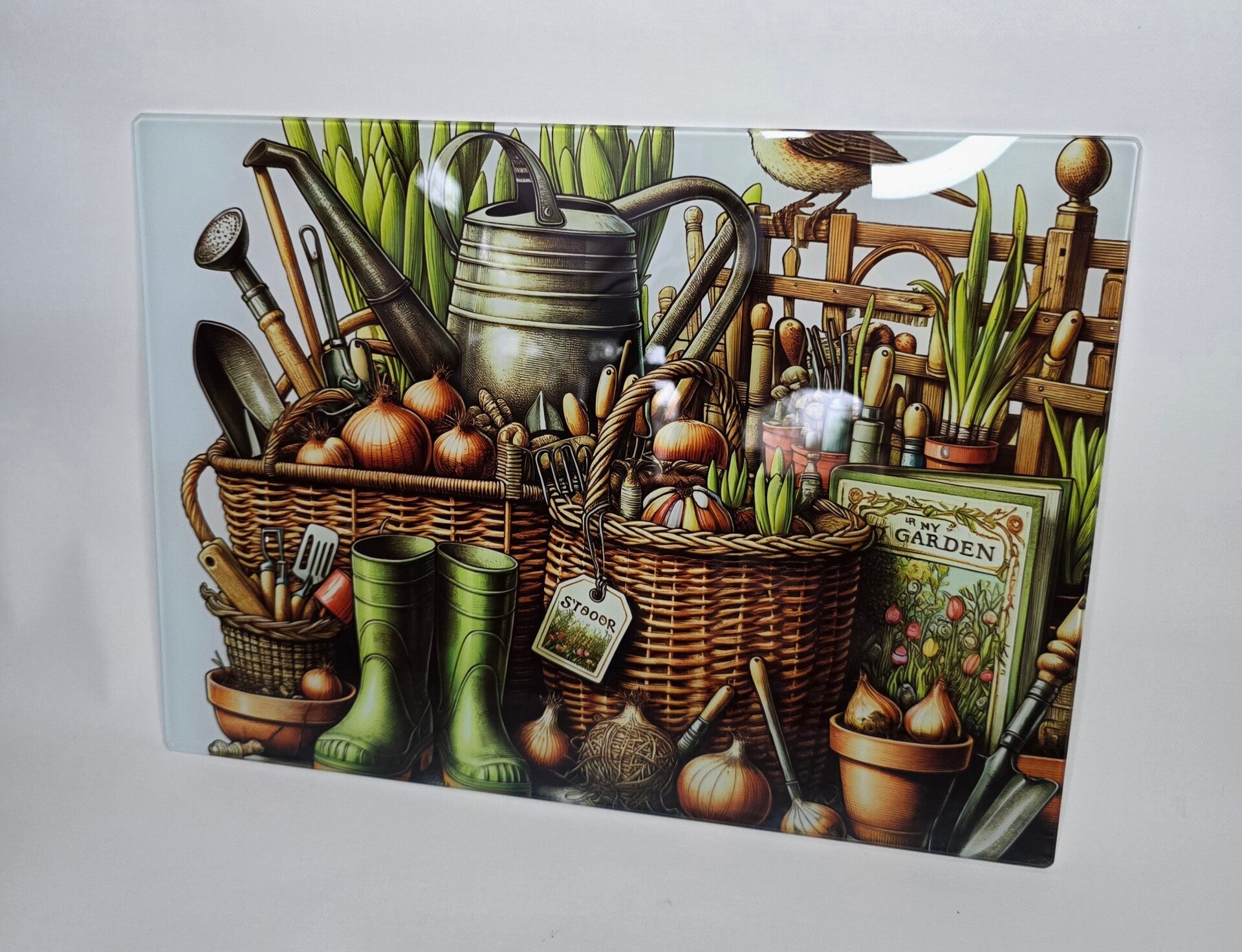 Gardening chopping board