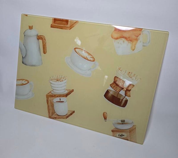 Coffee pot worktop saver