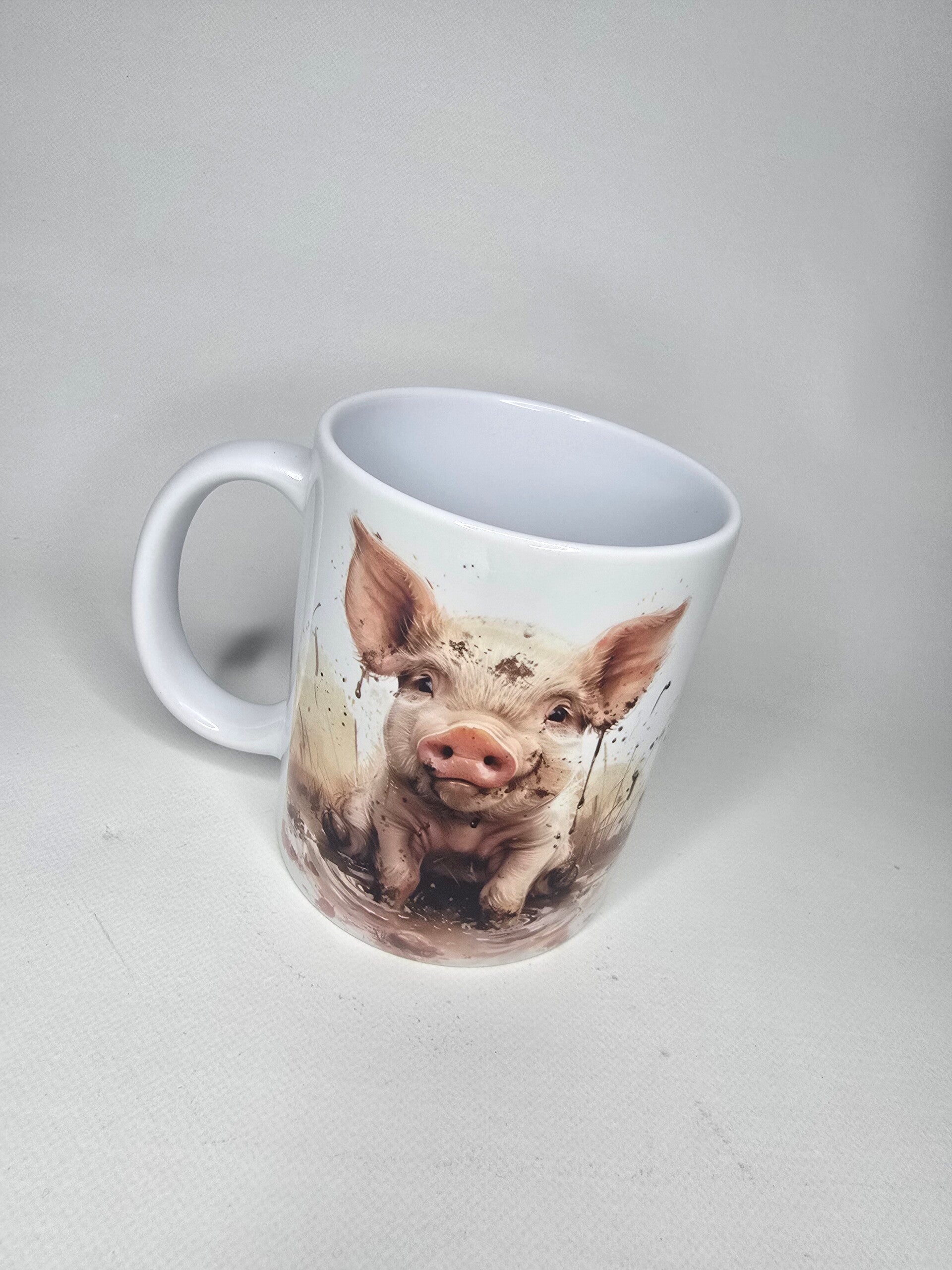 11oz mug pig design