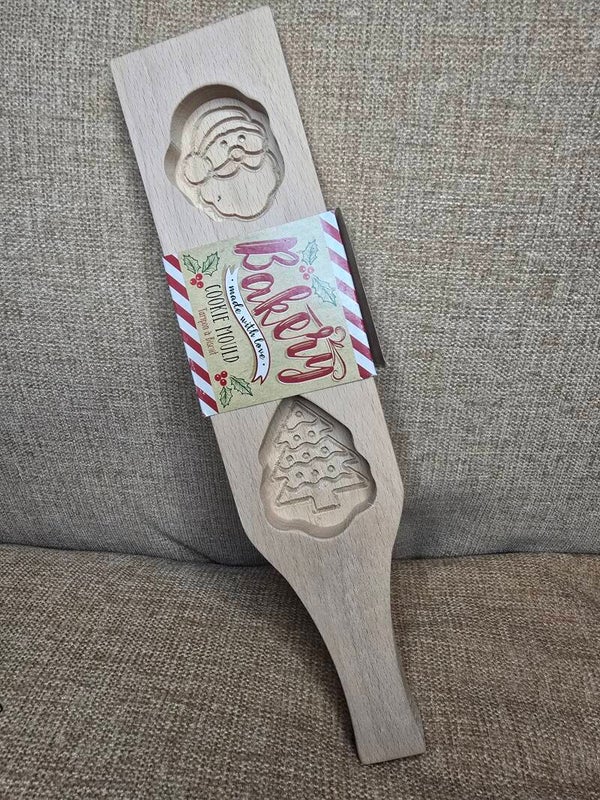 Wooden cookie mould