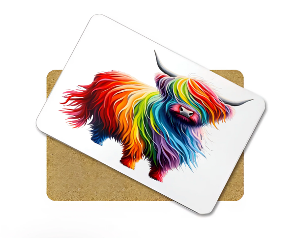 Highland Cow placemats