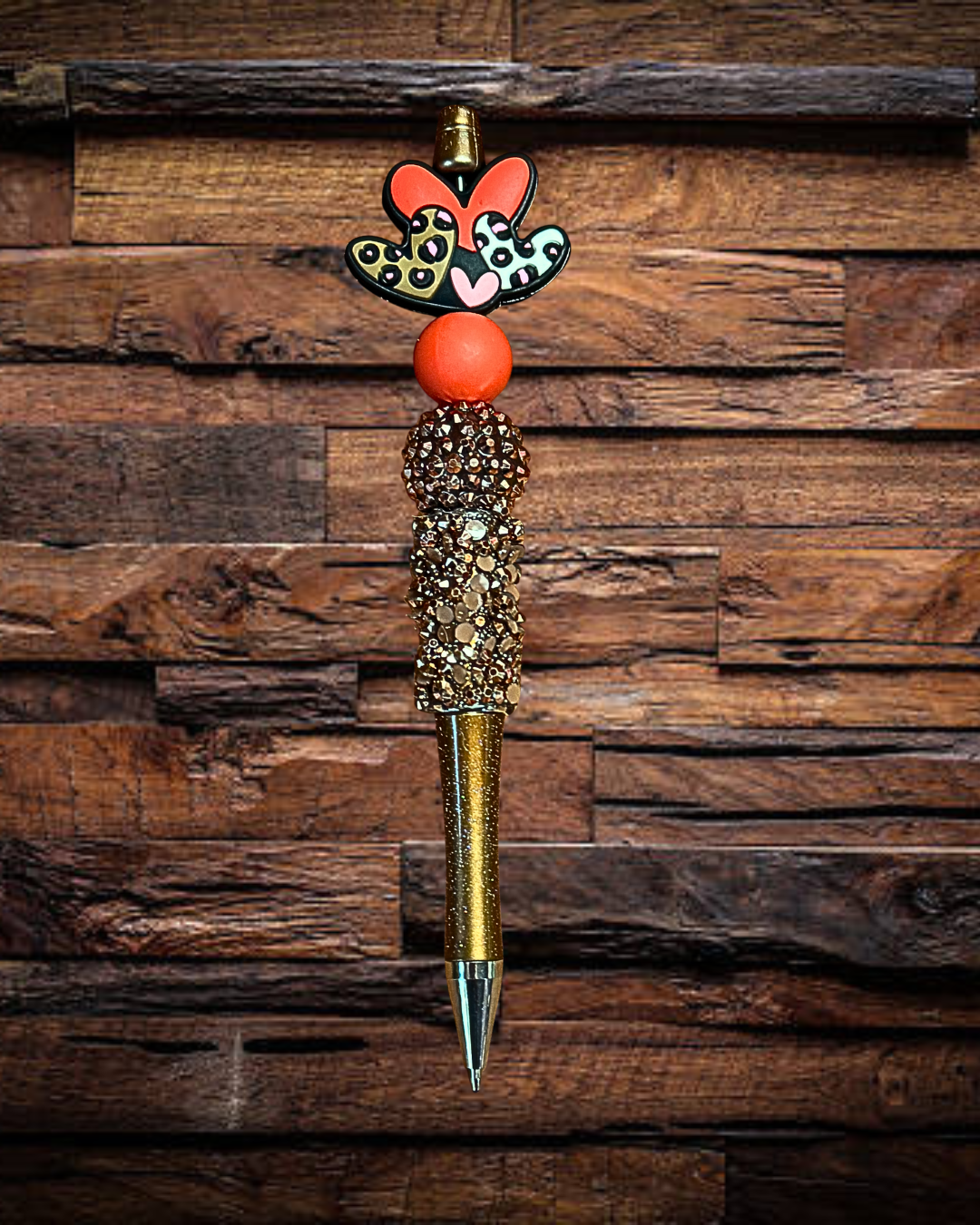 Leopard Hearts Pen