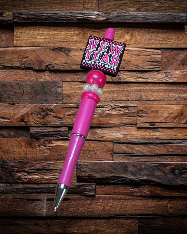 Pink New Year’s Pen