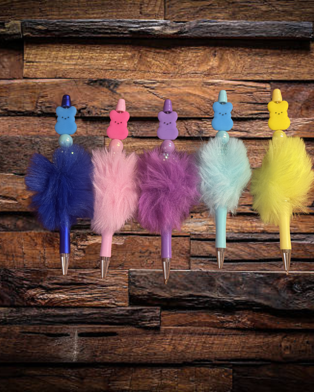 Fuzzy Peep Easter Pen