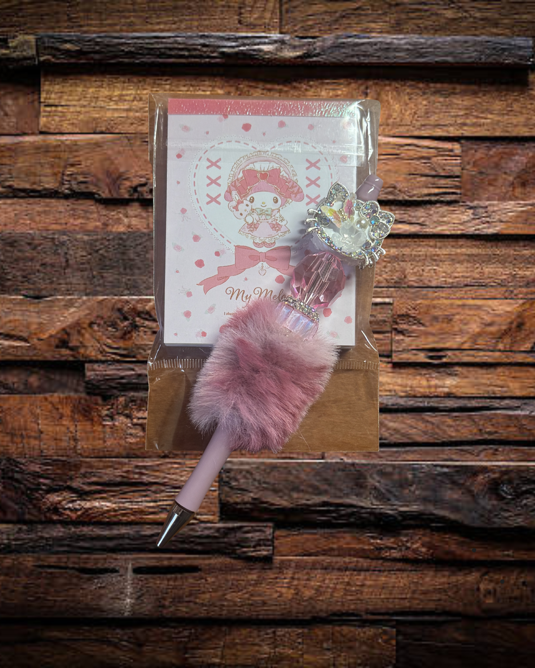 Kitty Notebook with Fancy Kitty Pen