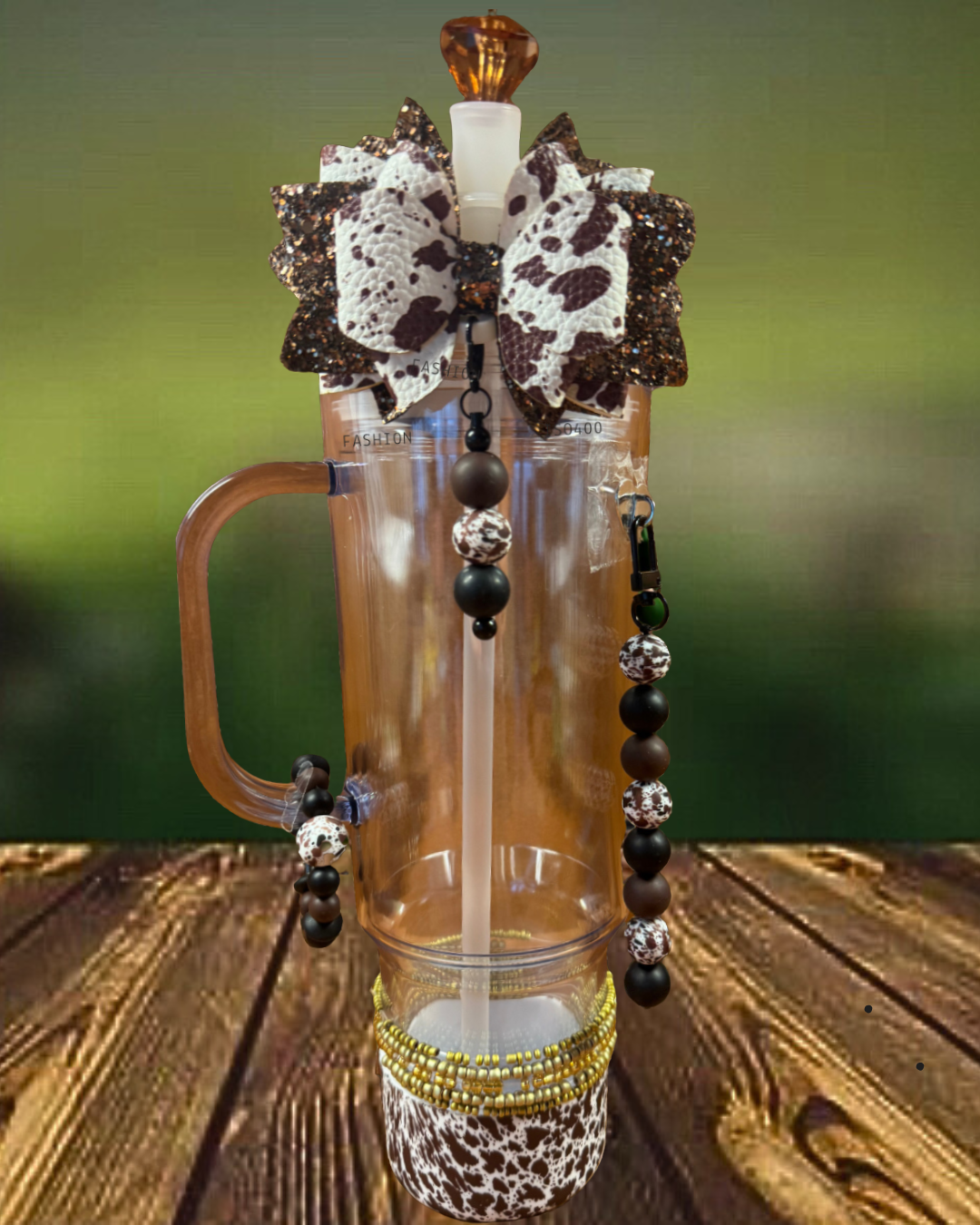 Black/Brown Cow Print Collection