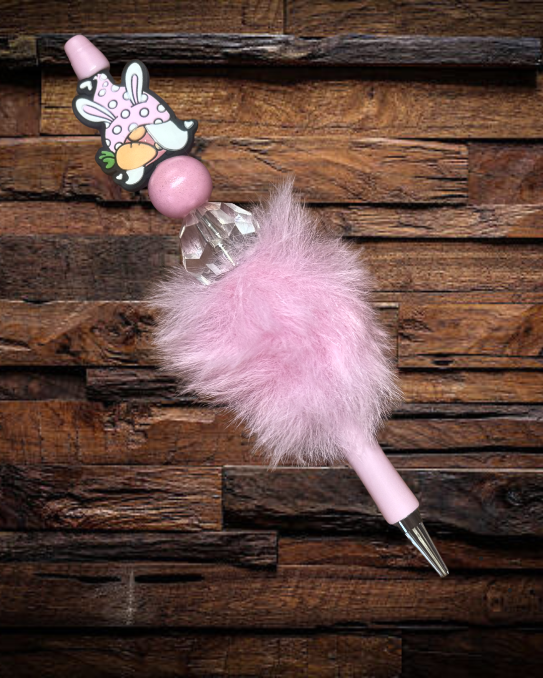 Easter Gnome with Carrot Pen