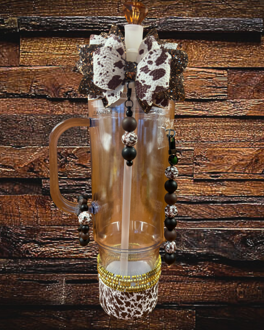 Black/Brown Cow Print Collection