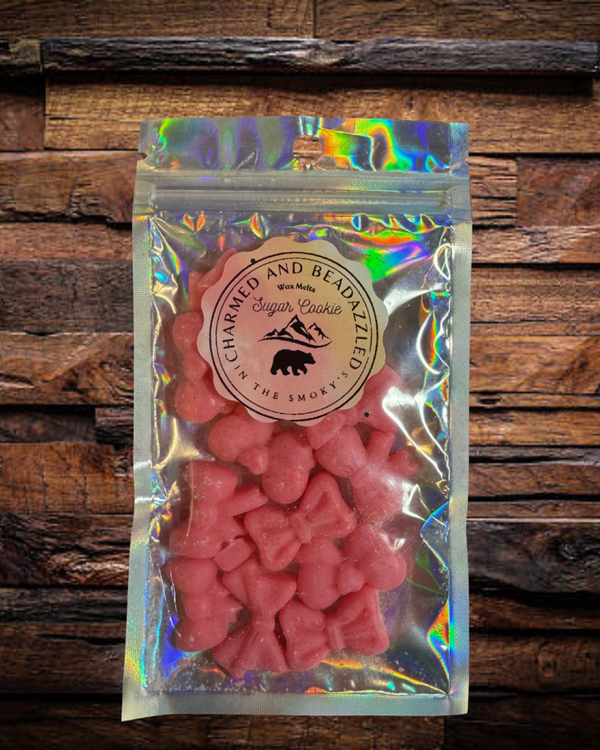 Pink Bow Soy Wax Melts - Sugar Cookie Scent