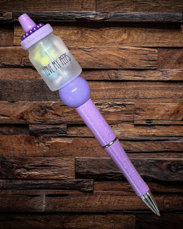 Love My Peeps Easter Jar Pen