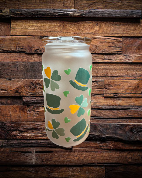 Green Hats Plastic 16oz. Tumbler