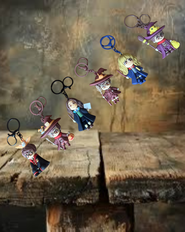 Wizard Keychain/Bag Charms