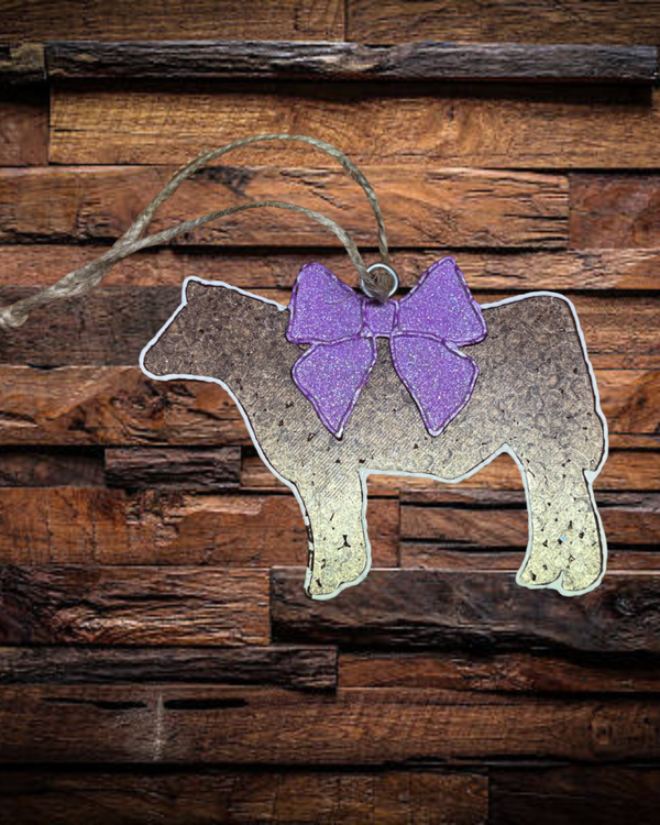 Brown Cow Freshie  - Leather Scent