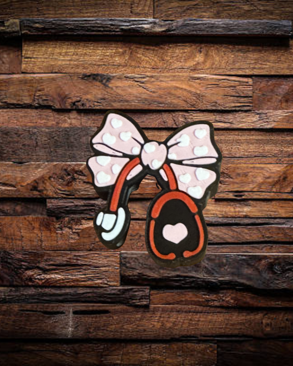 Stethoscope Straw Charm