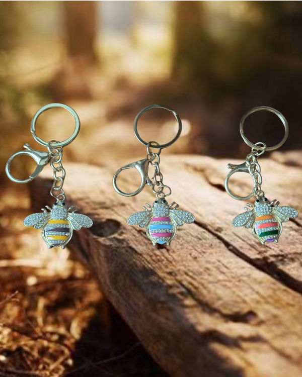 Bee Keychain/ Bag Charm