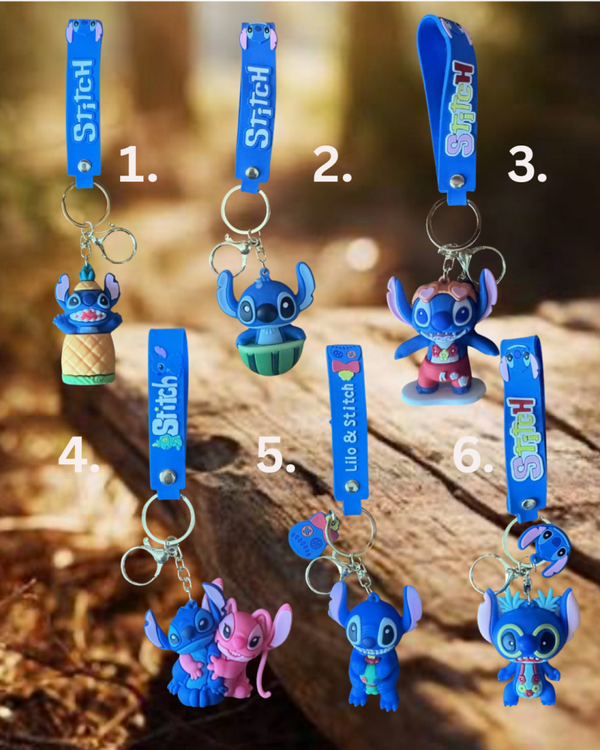 Character Inspired Keychains