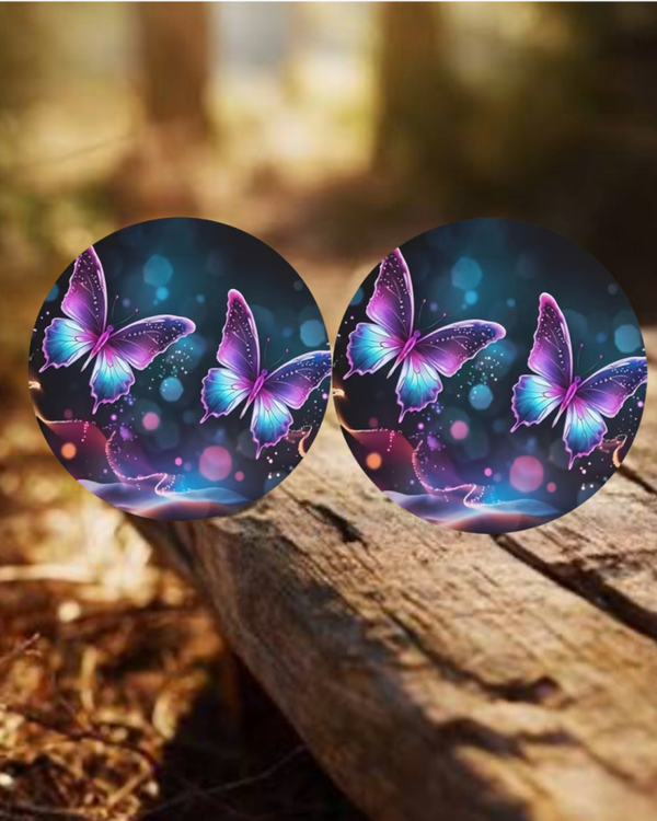 Butterfly Car Coasters