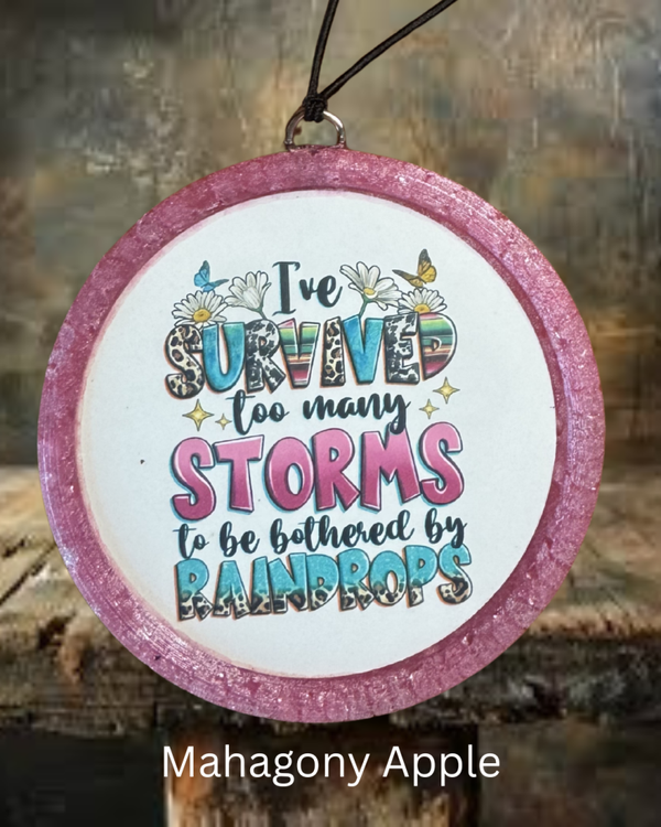 I’ve Survived Freshie - Mahogany Apple Scent
