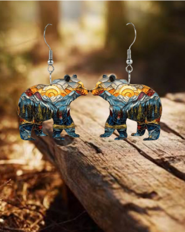 Bear Earrings