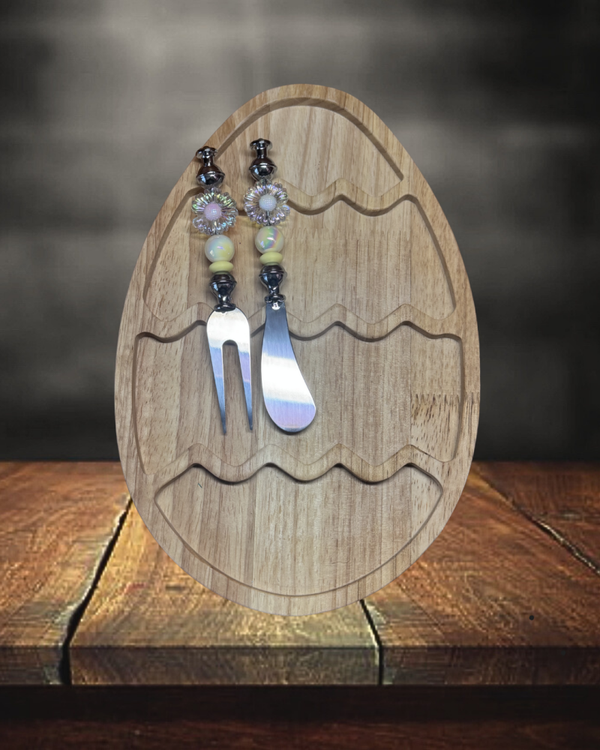 Easter Egg Charcuterie Board Set