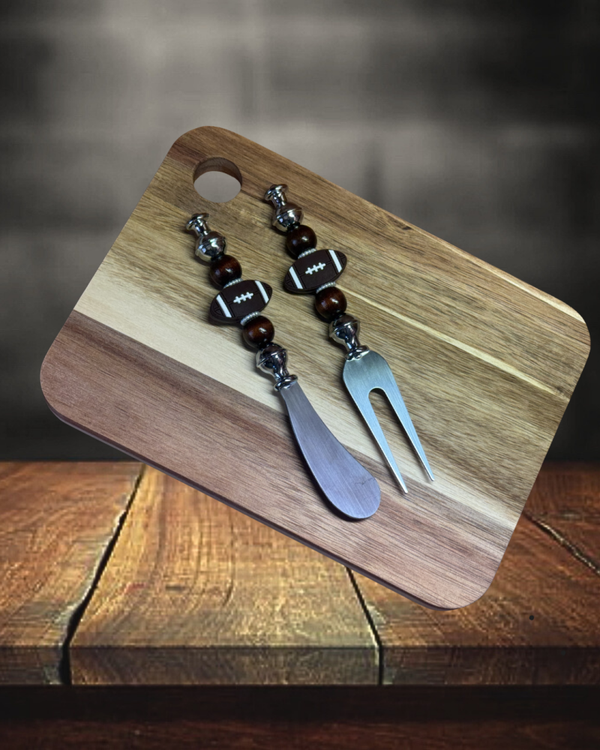 Football Charcuterie Board Set