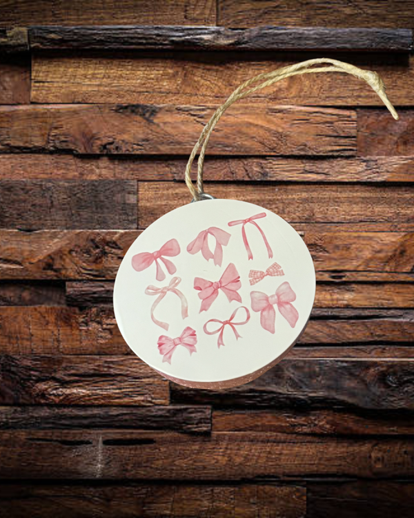 Pink Bows Freshie - Welcome Home Scent