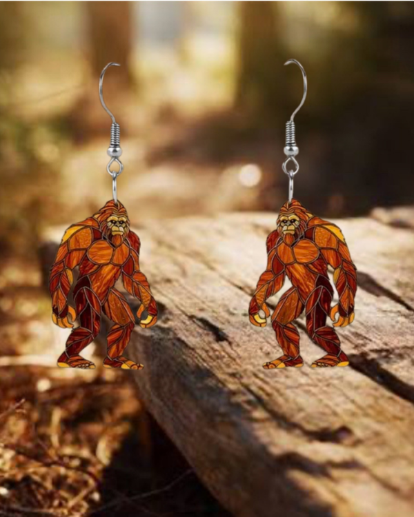 Bigfoot Earrings