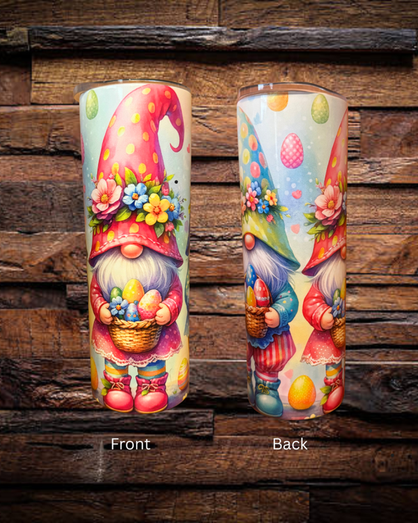20 oz Easter Gnome Tumbler