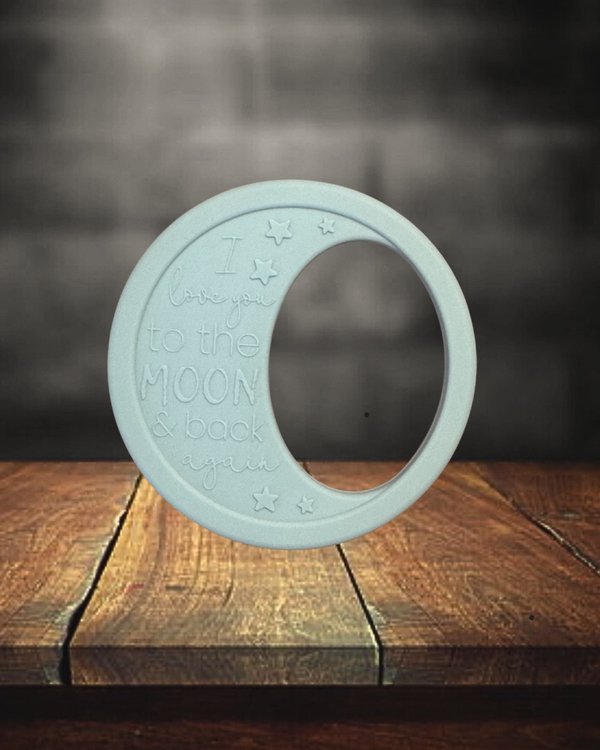 I love You to the Moon Teether