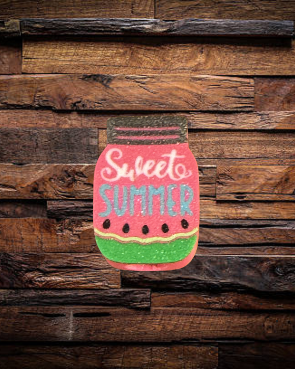 Sweet Summer Straw Charm