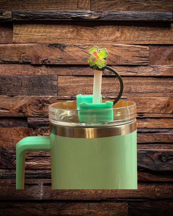 Four Leaf Clover Straw Topper