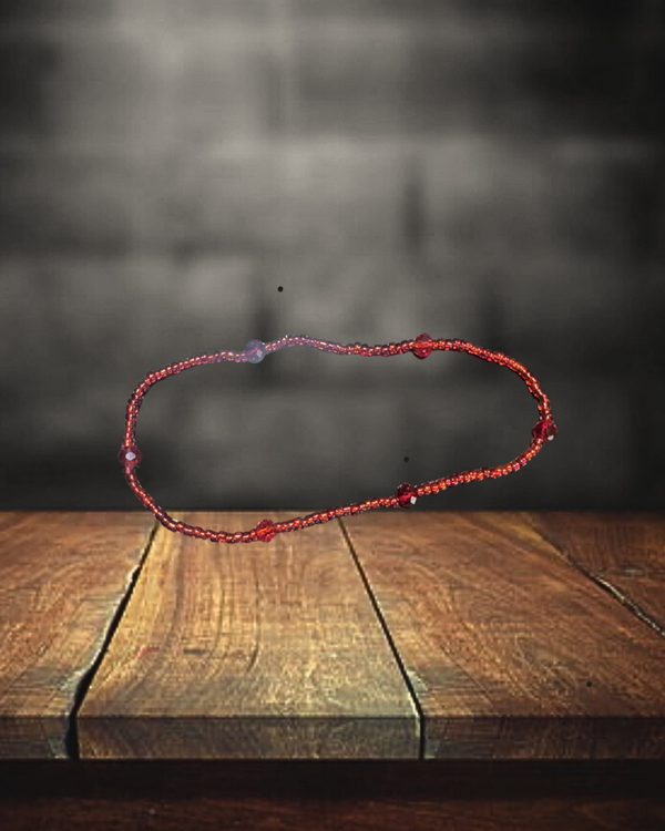 Red Sparkle Tumbler Bracelet