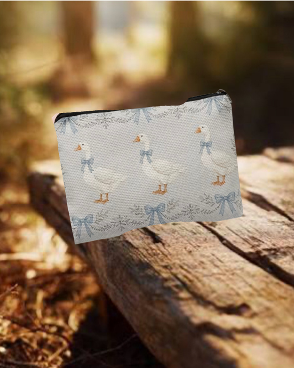 Goose Zipper Pouch