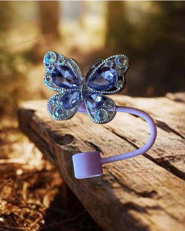 Butterfly Straw Topper
