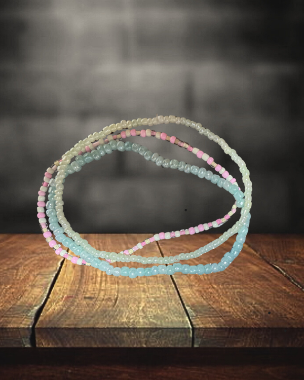 Pastel Tumbler Bracelet Stack