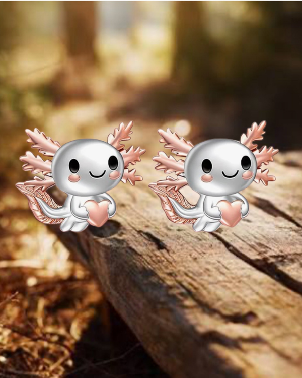 Axolotl Earrings