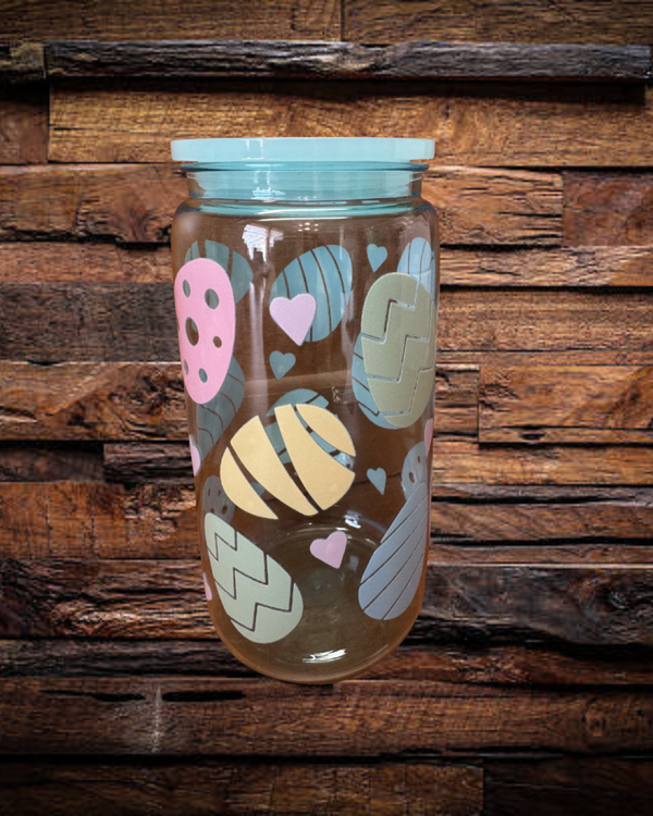 16 oz. Colorful Easter Egg Plastic Tumbler