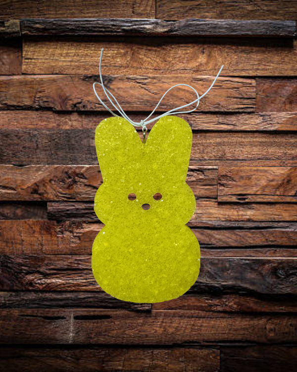 Large Yellow Peep Freshie - Fruity Pebbles Scent