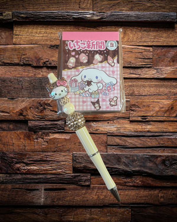Kitty Notebook and Pen