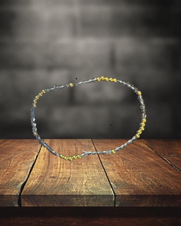 Golden Tumbler Bracelet Stack