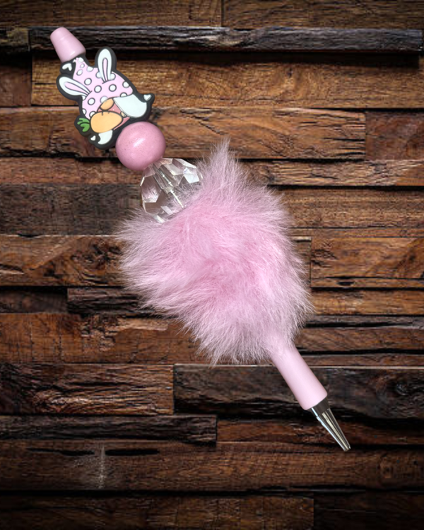 Easter Gnome with Carrot Pen