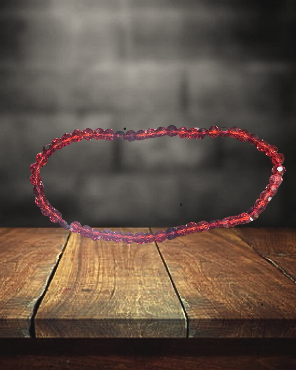Red Sparkle Tumbler Bracelet