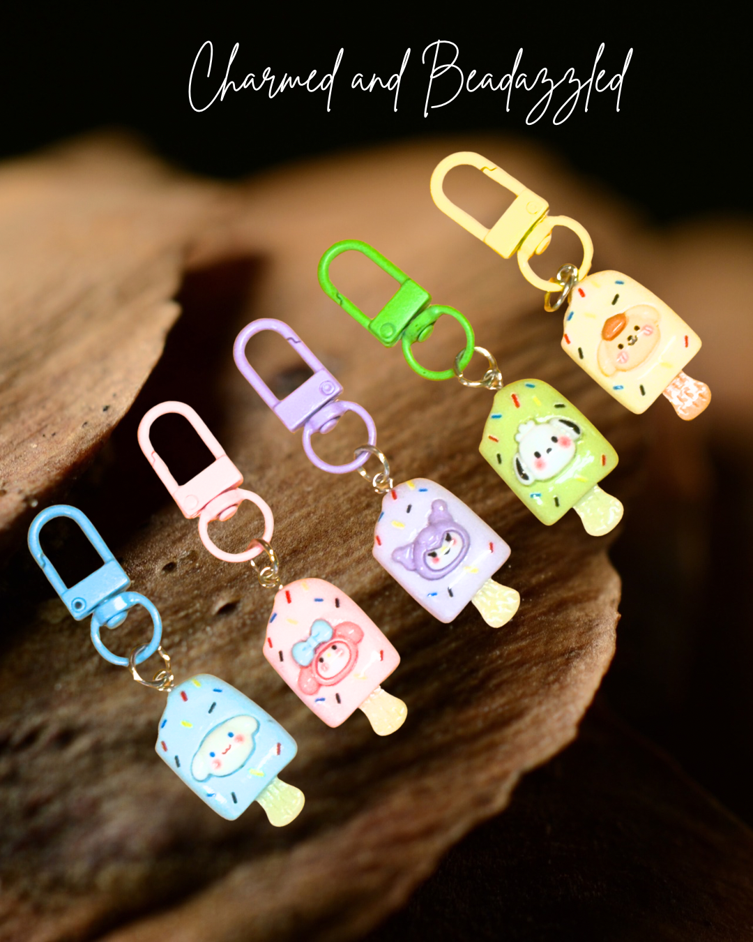 Whimsical Popsicle Charms