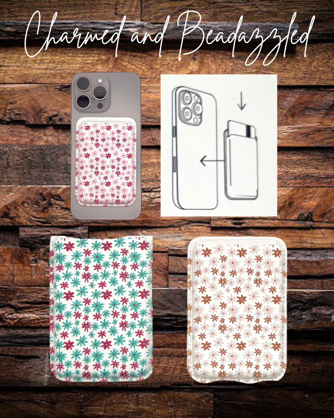 Mag Safe Leather Phone Wallets