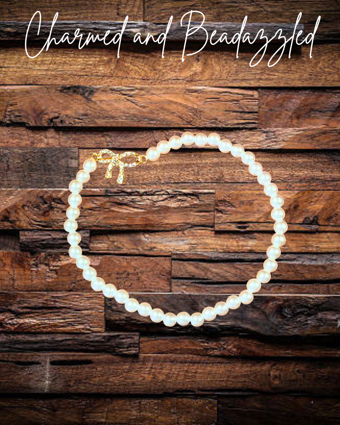 Pearl Bow Bracelet Stack